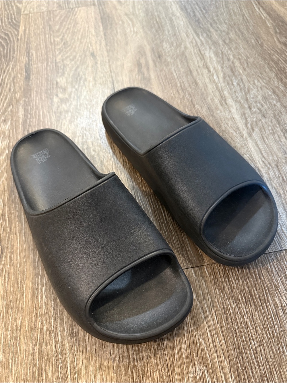 Black Slide Sandals - Comfortable Slides